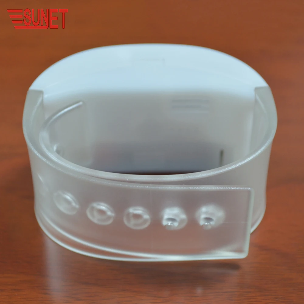 SJ-B209 New Products Custom Programmable Remote Controlled Led Wristband Flashing Led Bracelet Control DMX