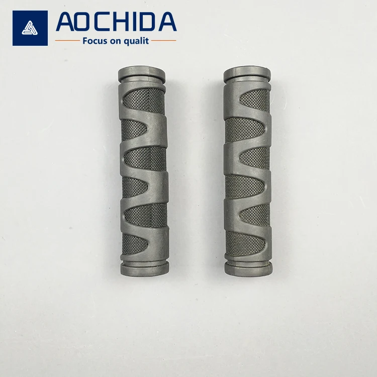 Bicycle rubber handle fashion flower factory direct supply quality superior 115mm