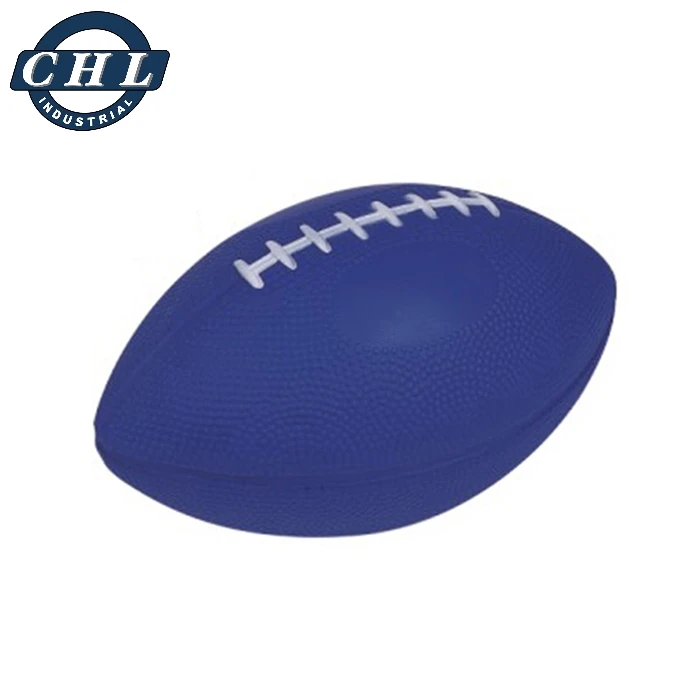 7cm printing mini american football PU foam stress ball
