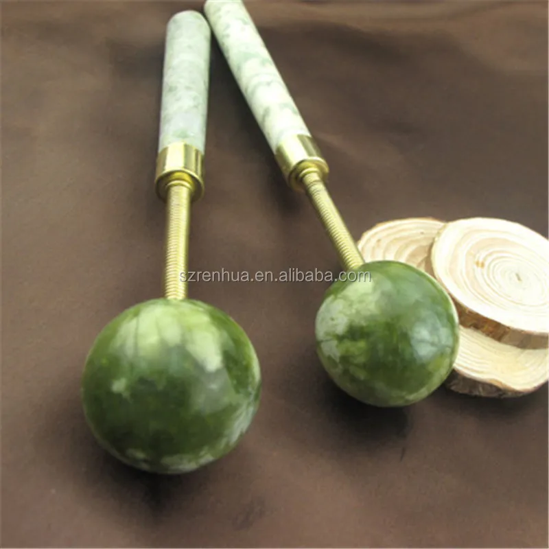 
Royal Jade Roller Massage Hammer Tools Eye Feet Body Head Relax Massage Beauty Health Tools facial massage roller 