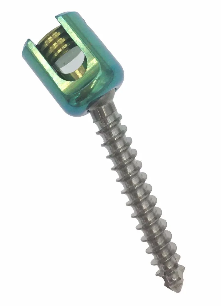 Orthopedic Spine titanium  poly axial multiaxial pedicle screw
