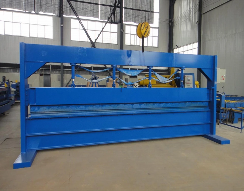 color steel sheet manual bending machine