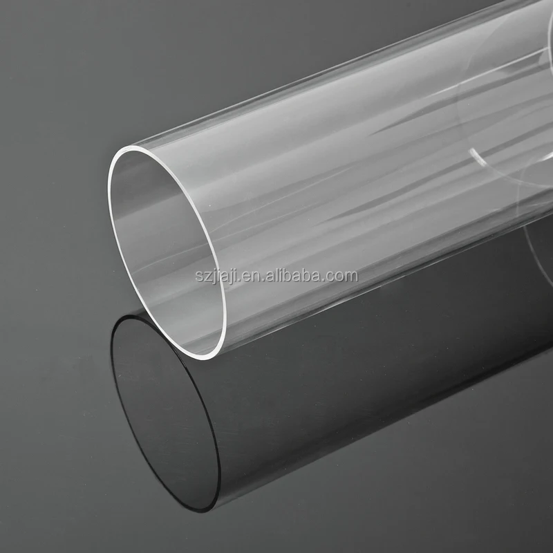 Hot Sale Large Diameter Transparent Pipe Cylinders Clear Acrylic Plastic Pmma