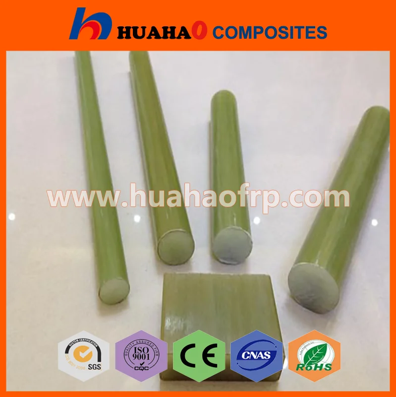 Эпоксидные Стекловолокна квадратных баров, Высокая Прочность Гибкая Прочный Pultruded Профессиональный Производитель Эпоксидные Стекловолокна квадратных баров