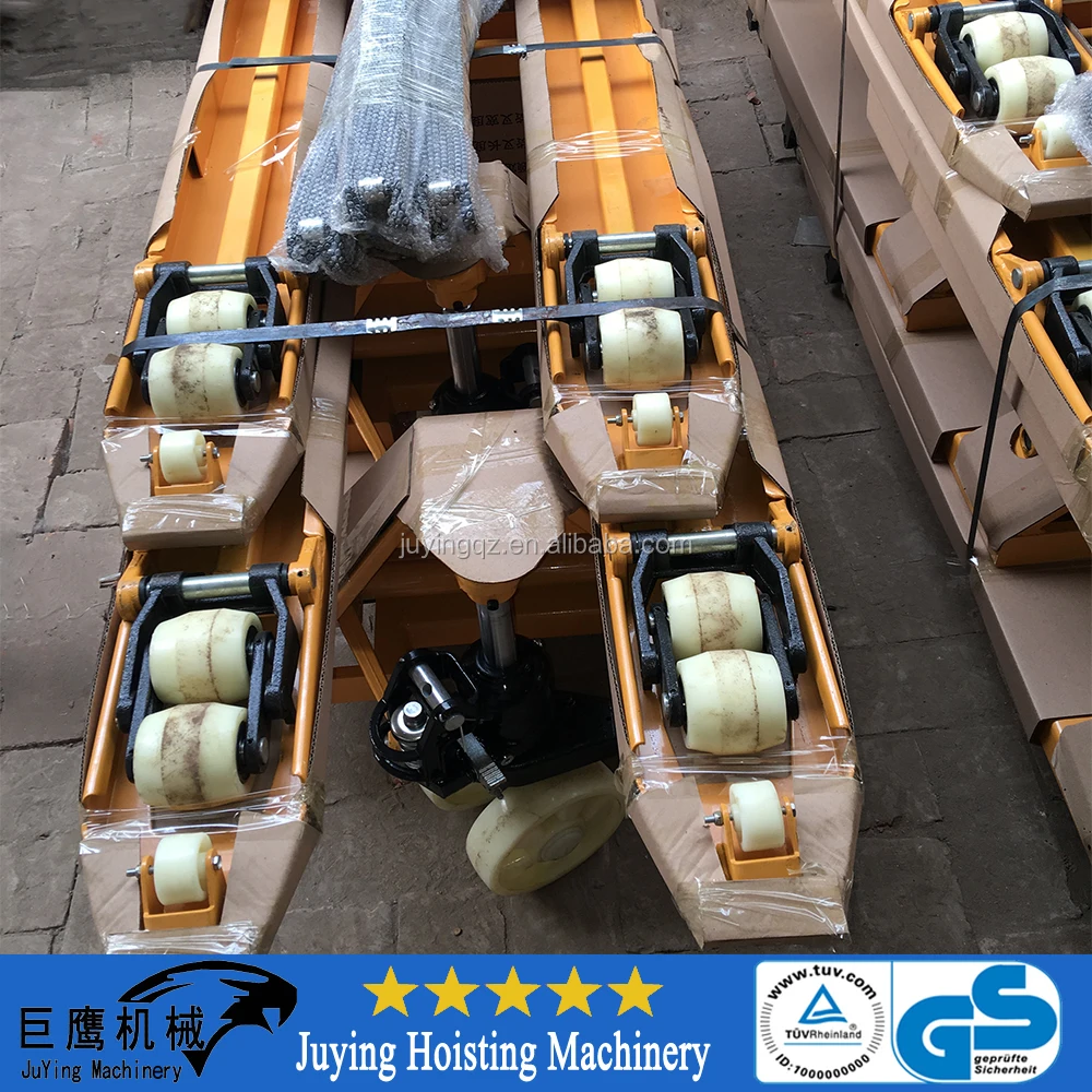 Hydraulic hand trolley 2ton 3ton hand pallet truck pakistan