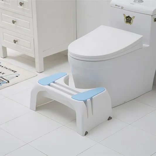 Home Space Saving Plastic Toilet Stool Toilet Squatting Potty Stool