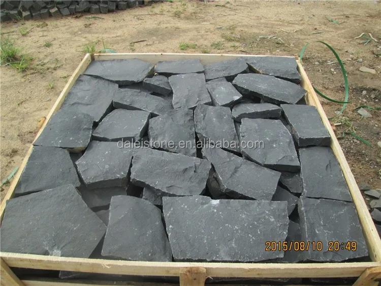  Zhangpu Dark Черный Balsalt Случайных природных