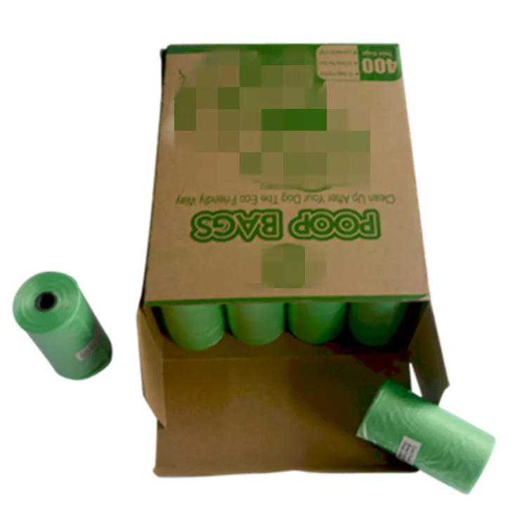 High Quality best selling custom biodegradable epi plastic dog poop pet waste bag