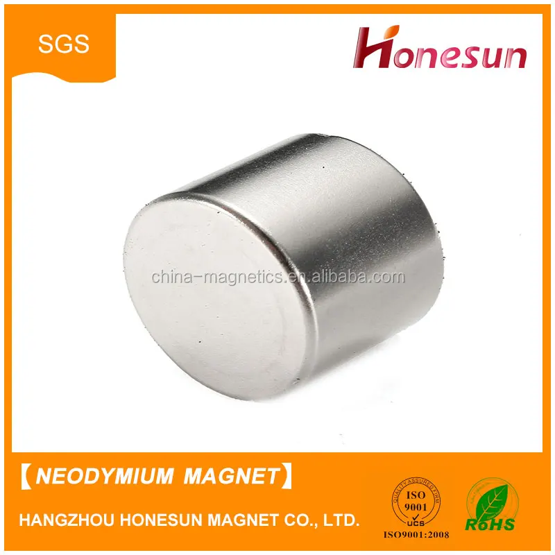N52 неодима магниты маленький круглый цилиндр ndfeb магнитного 25X20 мм