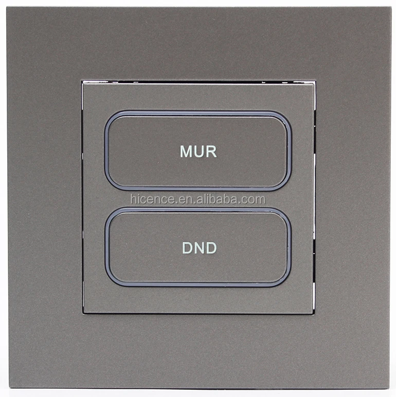 TCP IP RS485 touch button 12V DC wall switch