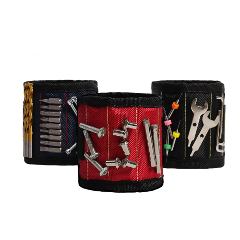 Customized Durable 1680D Organizer Holding Screws Strong Magnets Magnetic Wristband