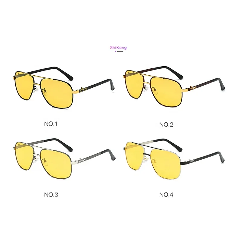 
2019 Ready Goods Classic OEM Custom Logo Wholesale Men Glasses Eyewear Polarized Night Vision Goggles Eyeglasses 2812N 