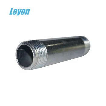 DIN 2982 steel male cast iron pipe fitting gas pipe nipple carbon steel barrel nipple