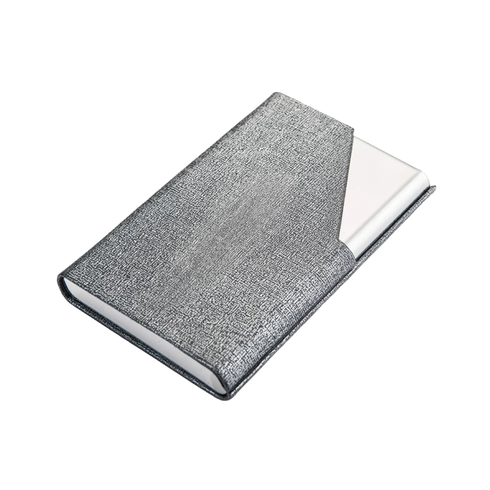 
UHOO orancle gran or silk grain high-end business name card holder 