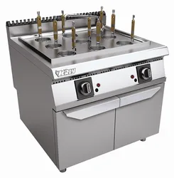 Stainless steel catering kitchen equipements/ Gas range noodle cooker with cabinet CR-PC-709
