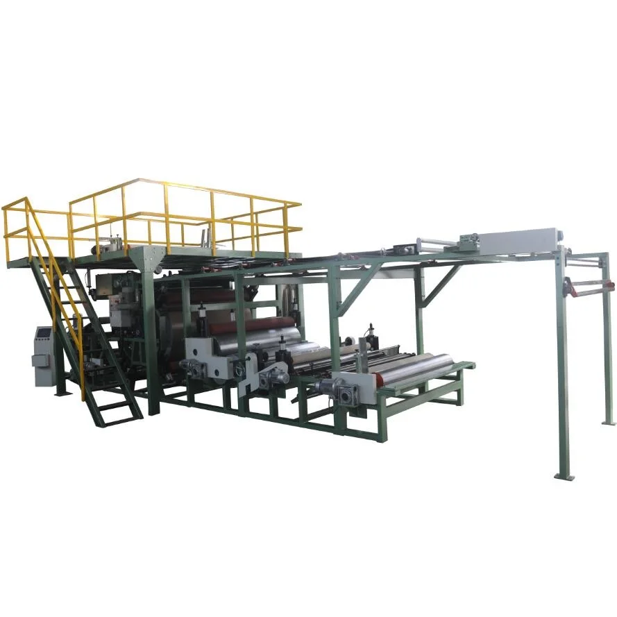 Fabric Bonding Machine Fabric to Fabric With Hot Melt Adhesive base and PU Adhesive Base Double Use