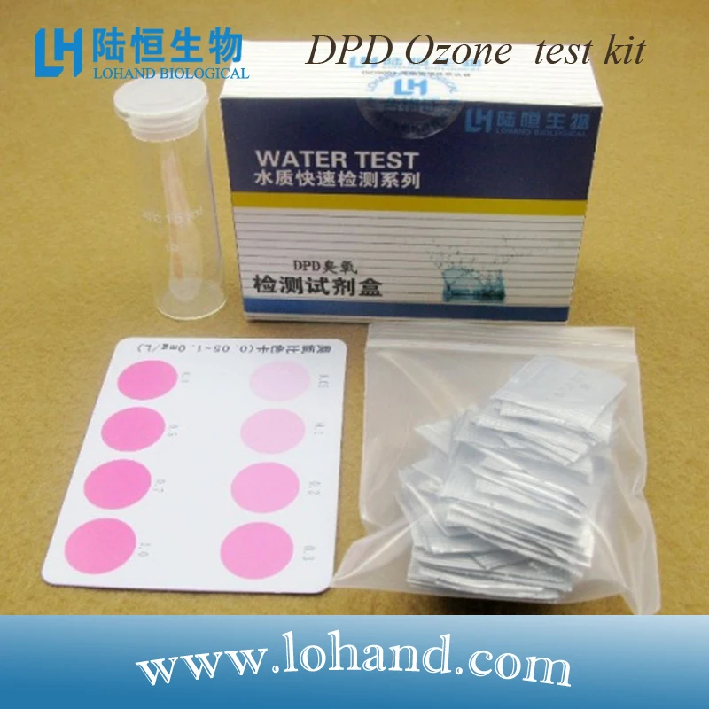 Hot sale lab 50tests Ozone Test kit
