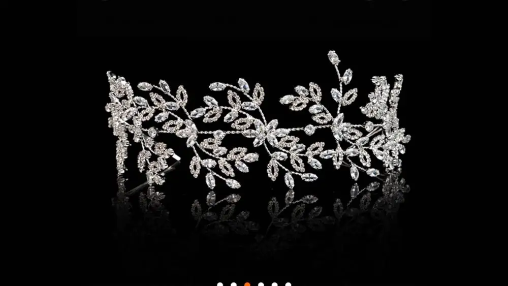 Customize New Style Handmade Luxury High-end Rhinestones Gorgeous Sparkle Bridal Prom Princess Wedding Crown Tiara