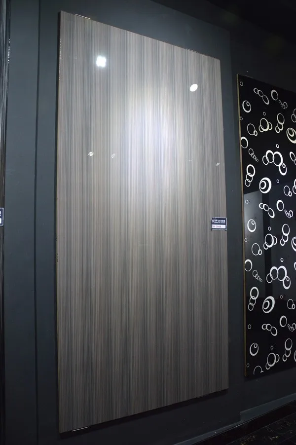 high gloss wooden grain UV MDF panel ZH-3947