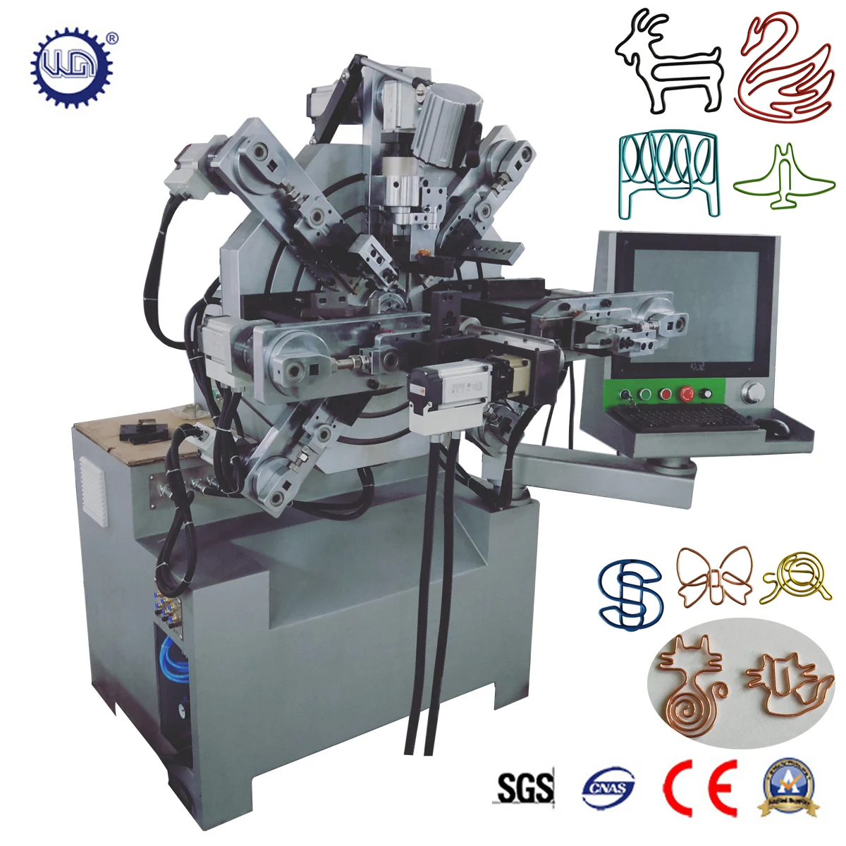 
Beautiful CNC Paperclip Handicraft Making Machine 
