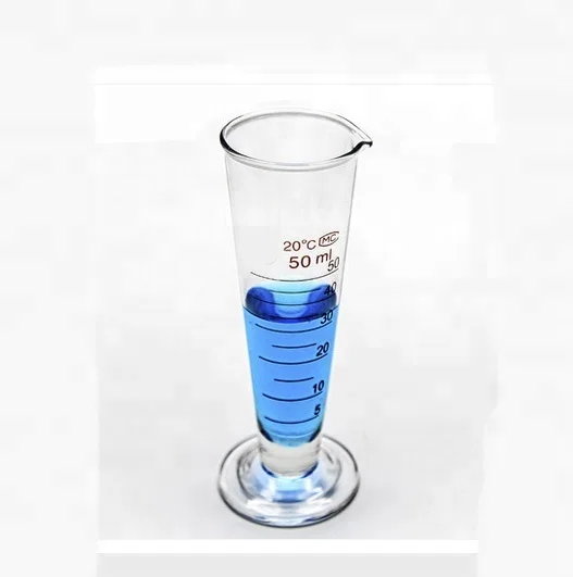 Laboratory Glassware 250ml Conical Form Specimen Bottle