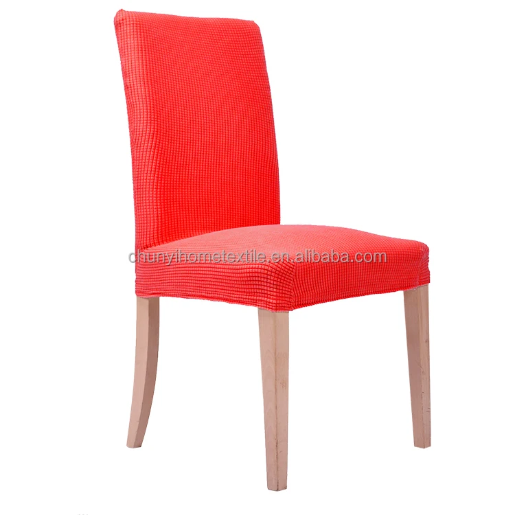 
Pure color cheap chair covers 