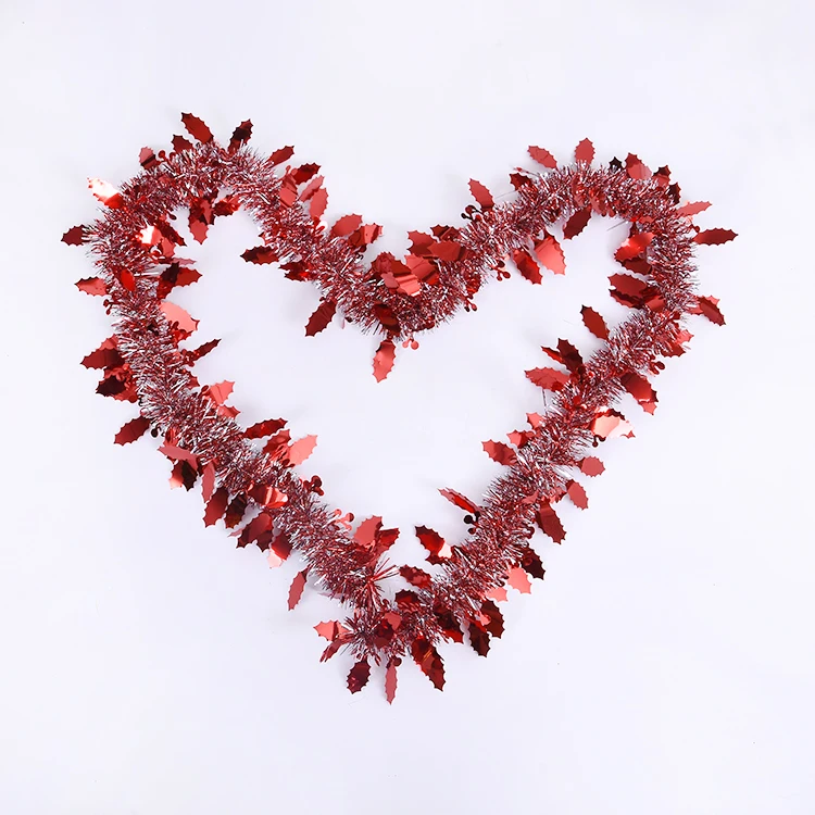 Хуанди Пользовательские Моды рождественские украшения мишуру, гирлянды украшение для дома