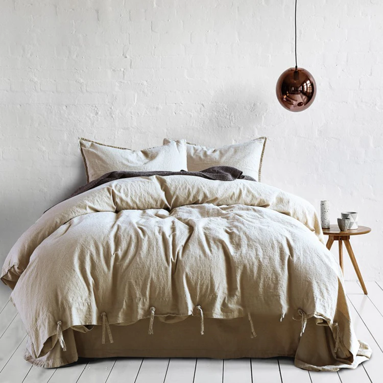High Quality Factory Price 100% french Linen bed sheets