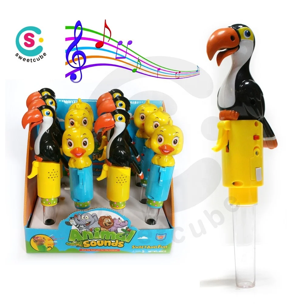 Sweetcube giggle Elephant cheap candy toy with music