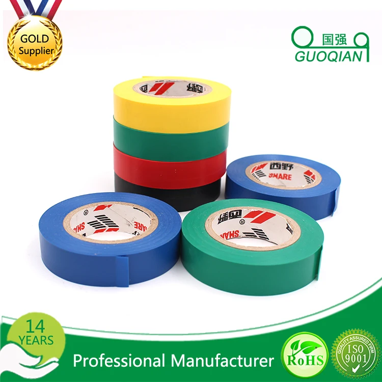 PVC Electrical insulating tape for electric cable insulation tape