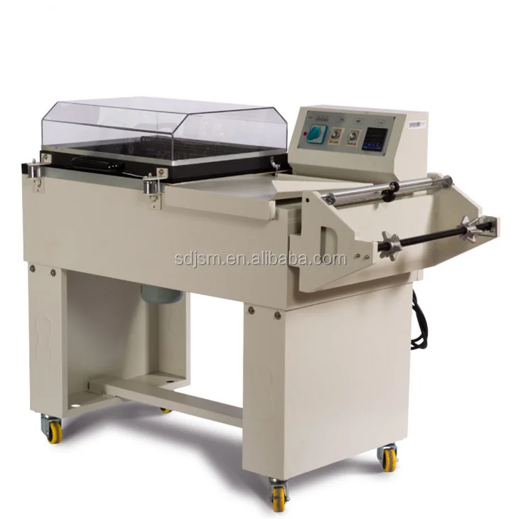 automatic bottle small cellophane shrink packaging wrap machine