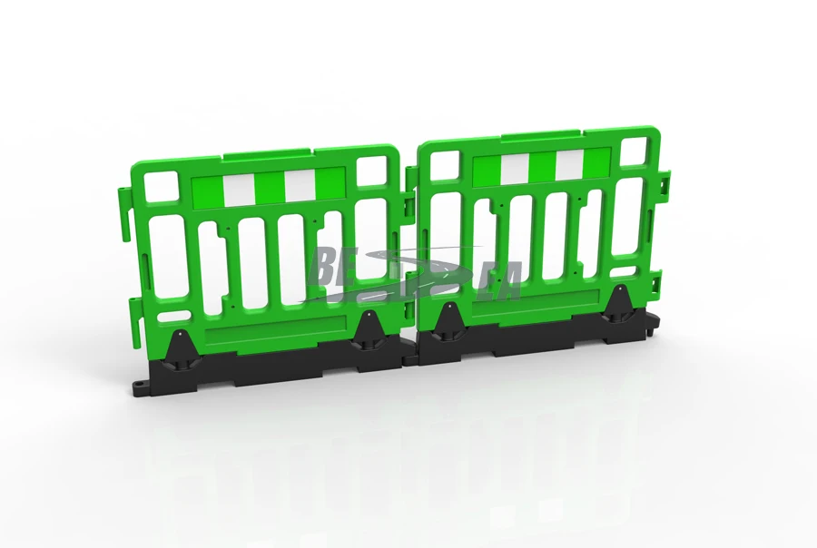 1.1M HDPE Plastic Warning Barrier Safety Traffic Fence