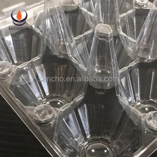 Заводская поддержка, пластиковая коробка для упаковки яиц, картонная коробка