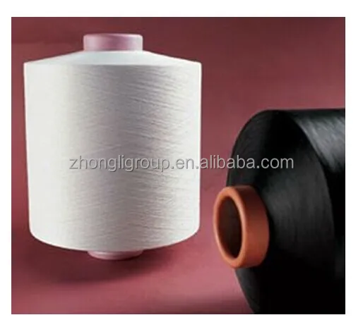 100% Polyester DTY textured filament yarn HIM SIM NIM 150D/48F black