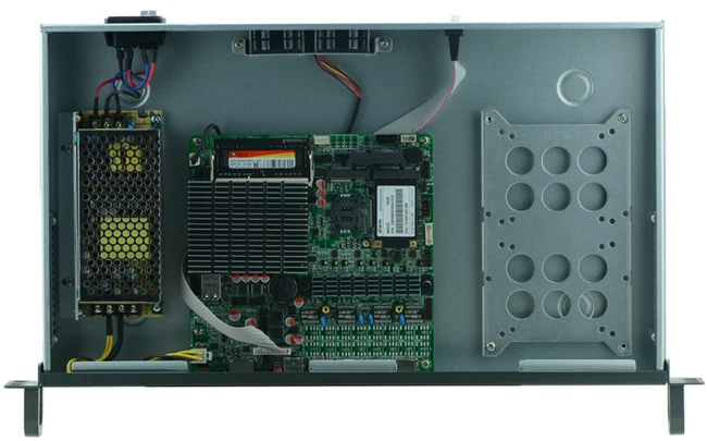 Сервер 1U Atom/Atom D525 4 * Lan Сетевой Брандмауэр Безопасности (CE/FCC/Rohs)