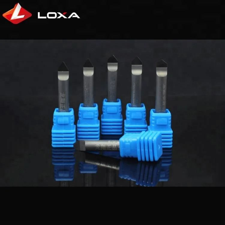 Diamond Tip Sharp Stone Engraving Tool Cutter Granite Marble Carving CNC Tools