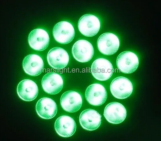 LED DMX par light 18x10W RGBW 4in1 led dj par/ led par light 18x10 for stage lighting