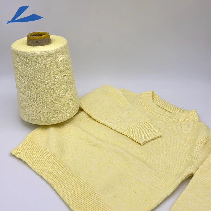 Nm28/2 22% polyester 50% Viscose 28% Nylon yarn blended yarn for knitting