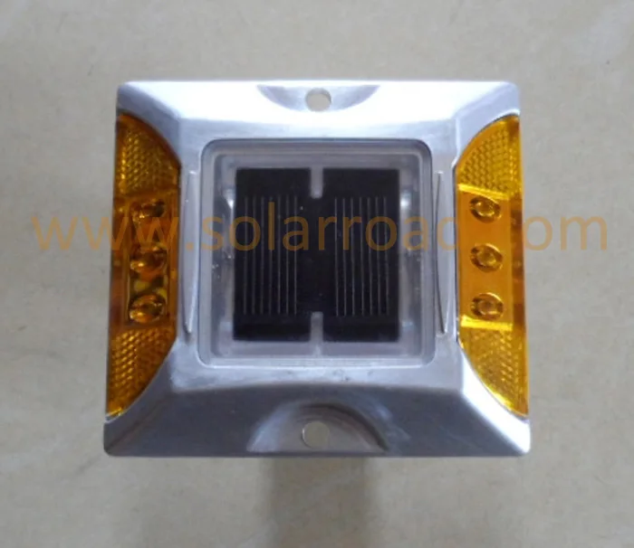 
Reflective Road Marker with Stem Solar Aluminum Cat Eyes Road Stud 