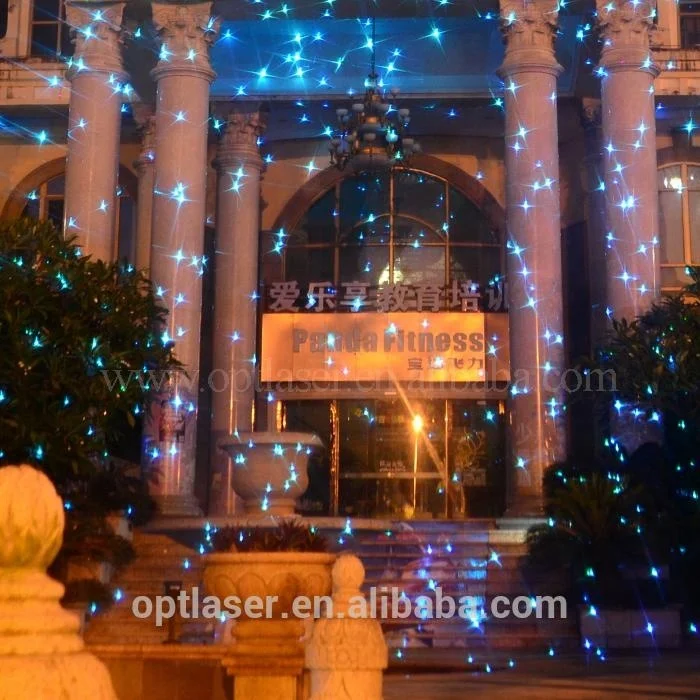 Laser Outdoor Landscaping Garden Projector Moving Xmas Lights
