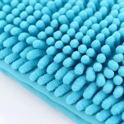 Hot Selling New Products Pet Supply Chenille Pocket Type Soft Absorbent Drying Microfiber Grooming Towel Dog Wash Bath Towels
