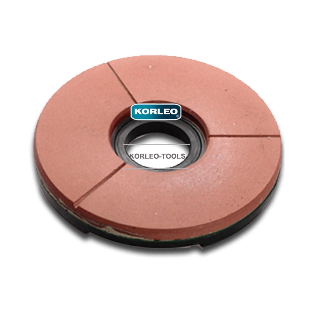 Red Buff Diamond Polishing Grinding Disc For Stone Polishing