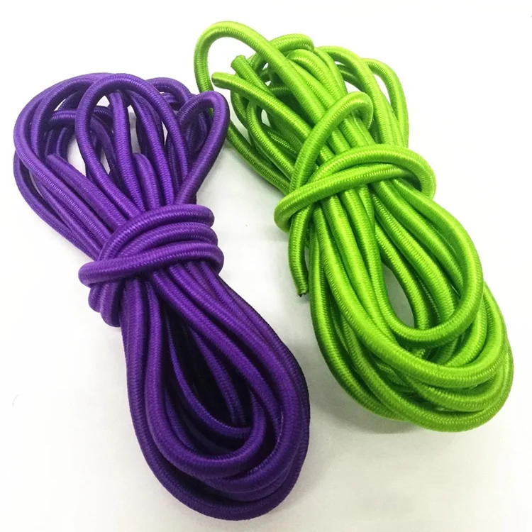 Manufacturer custom elastic bungee high quality latex cord