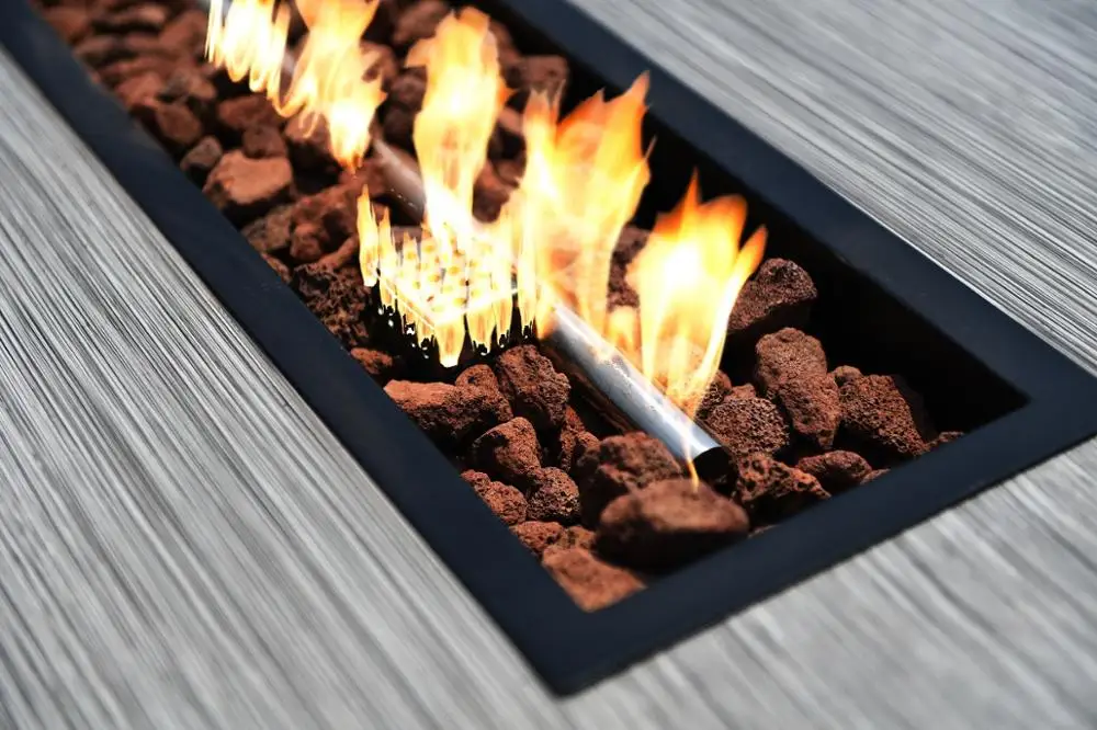 Лидер продаж 2020, набор уличной мебели из ротанга, садовая мебель для патио, газовая костра