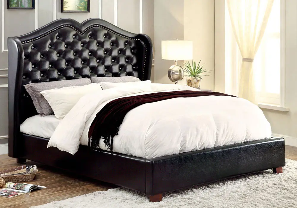 Китайская Мебель для спальни оптом розовая симпатичная кожаная кровать с бриллиантами