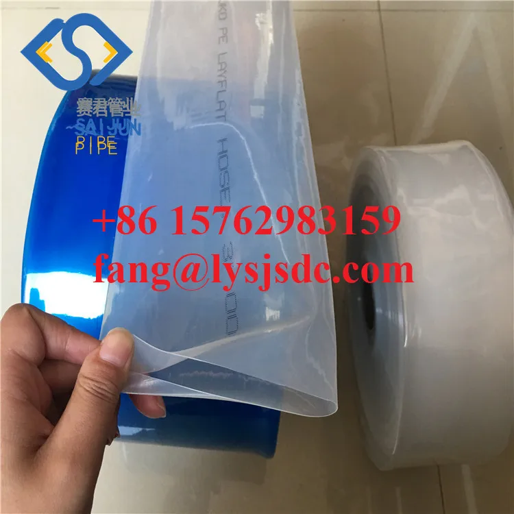 Agricultural irrigation pe lay flat hose Linyi Saijun pipe