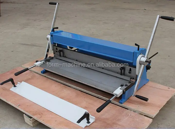 
sheet metal slip roll machine combination press brake and shear 