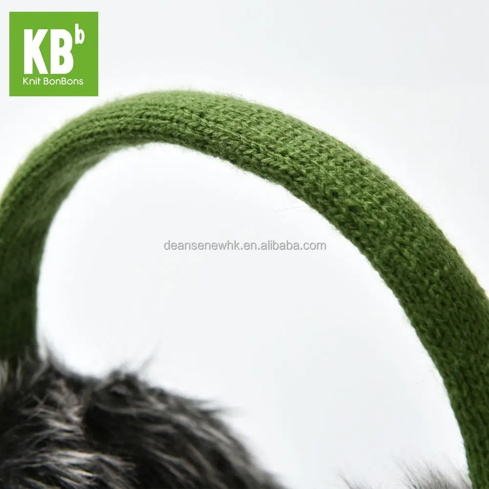 
Fashion Custom Made 100% Acrylic Fox Four Seasons Adult Knitted Ear muff 