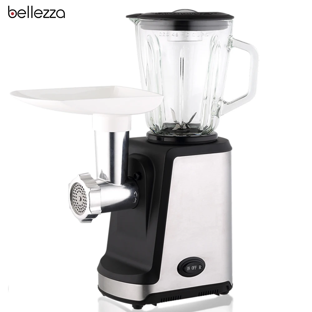 3 in 1 innovative Multi-function blender combine meat grinder and slow juicer