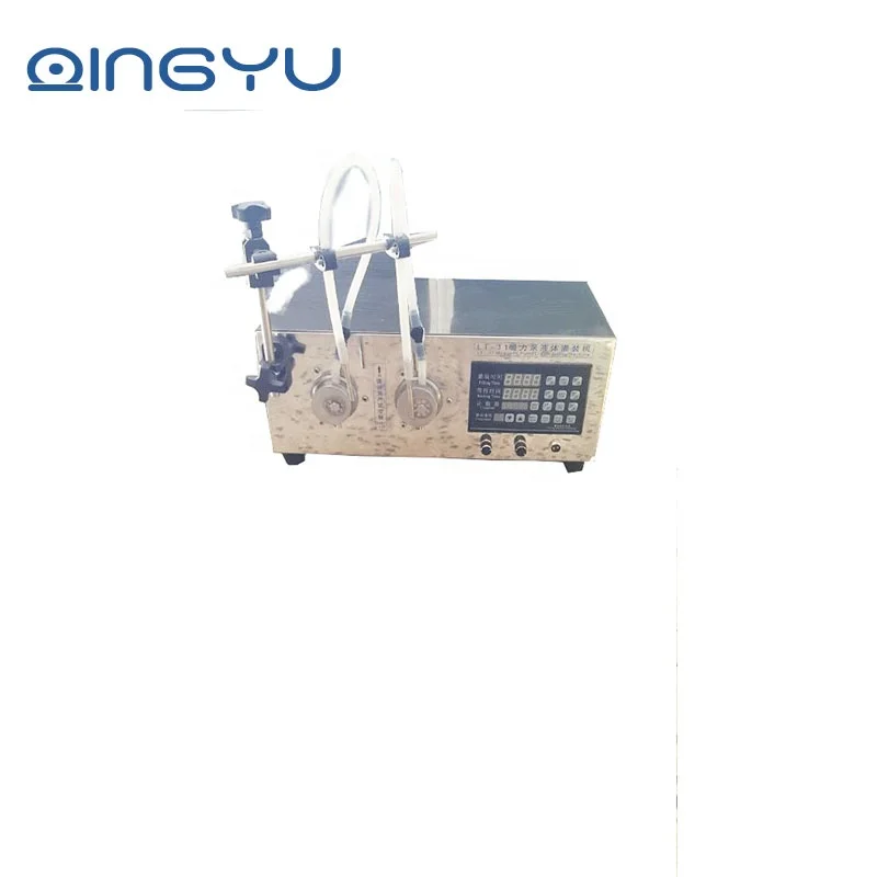 The magnetic pump  filling machine  Fill the liquid